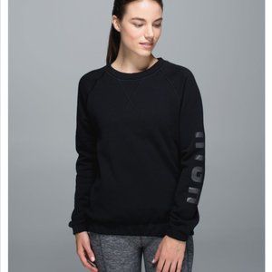 Lululemon Home Stretch Crew - Mile High sweatshirt crewneck black
